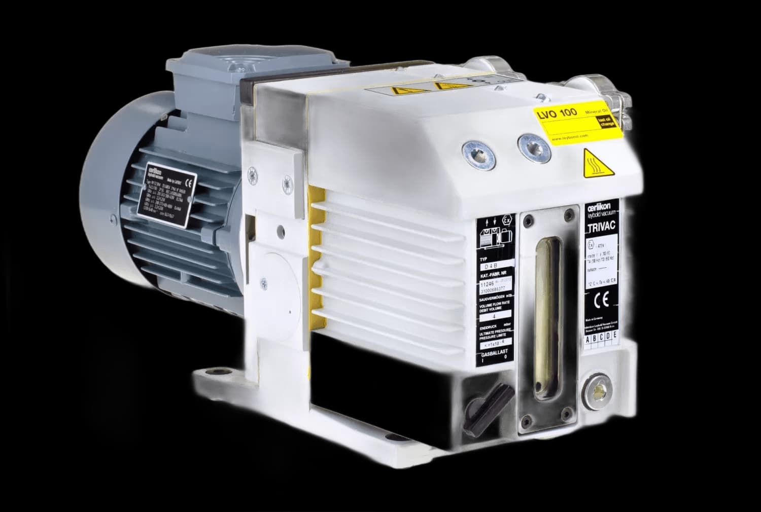 Пластинчато-роторный вакуумный насос TRIVAC D 4 B