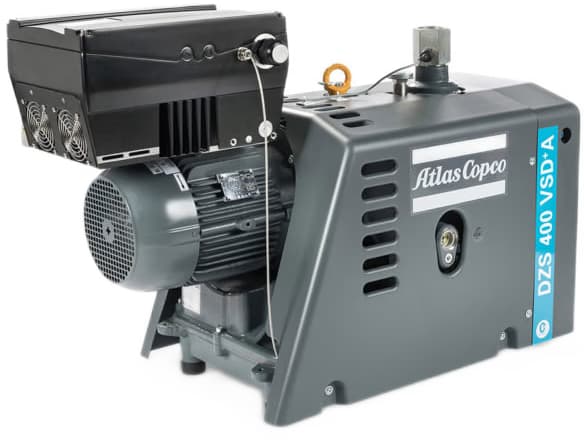 Atlas Copco представляет серию DZS A — следующее поколение сухих кулачковых вакуумных насосов